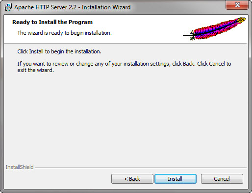 установка apache