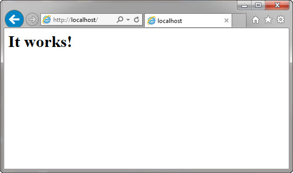 установка apache