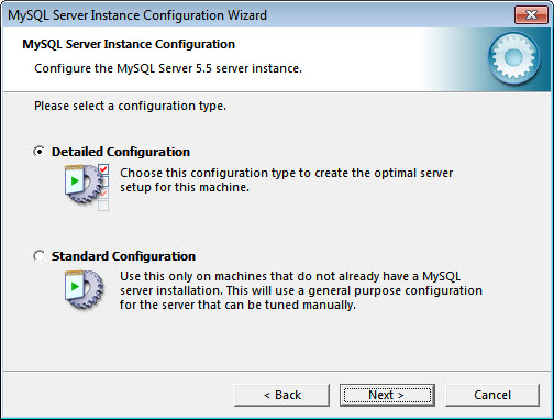 настройка MySQL