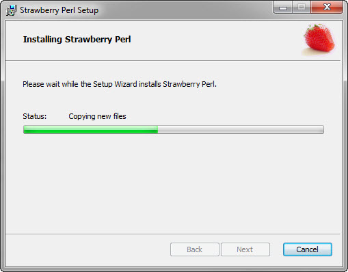 Установка Perl интерпретатора